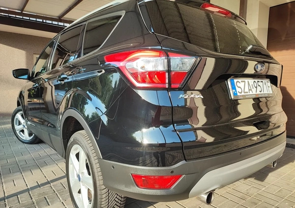 Ford Kuga cena 75900 przebieg: 76810, rok produkcji 2019 z Ogrodzieniec małe 631